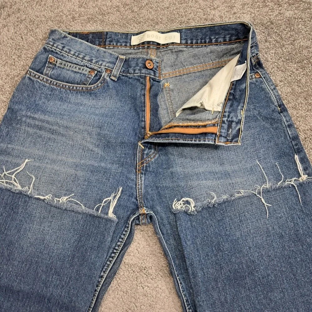 Arizona Jean Company Mens Boot Cut Premium Denim Jeans Blue 523-4310N 32x30